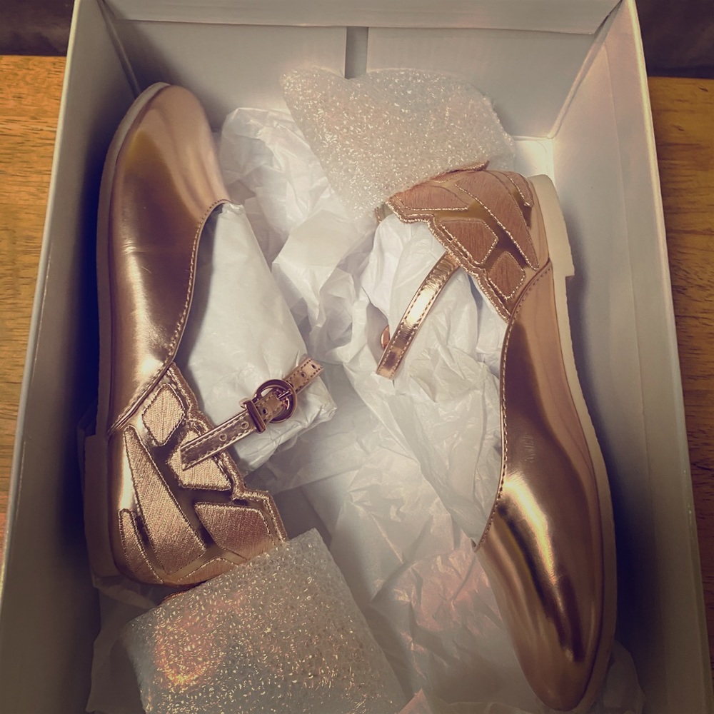 Sophia Webster ROSE GOLD Butterfly Shoes for KIDS